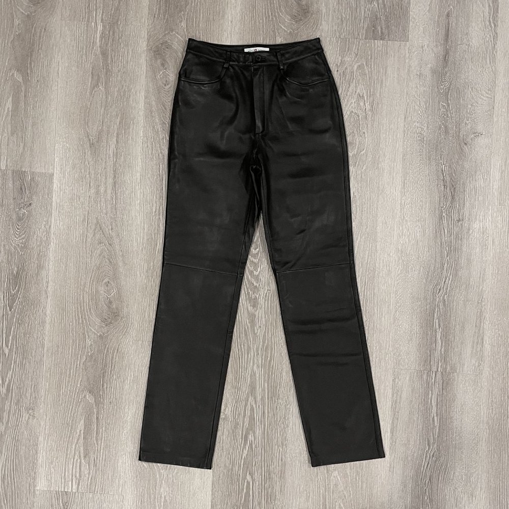 Vintage Saks Fifth Avenue Leather Pants